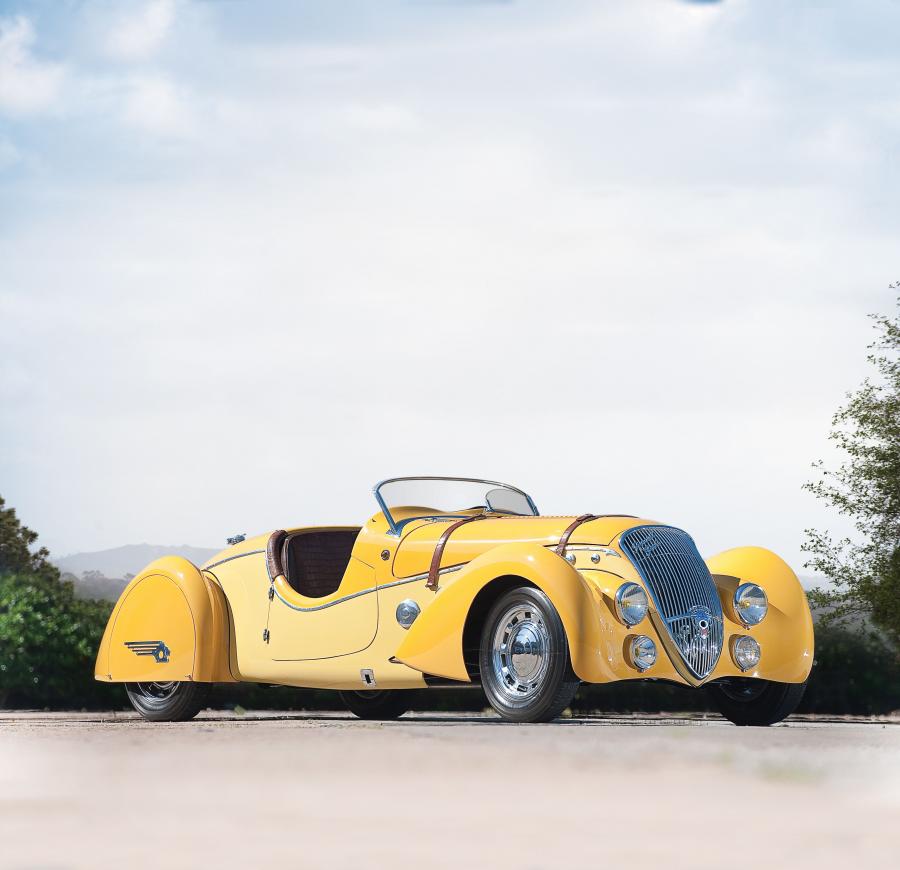 Peugeot 402 Darlmat Legere Special Sport Roadster by Marcel Pourtout '1938